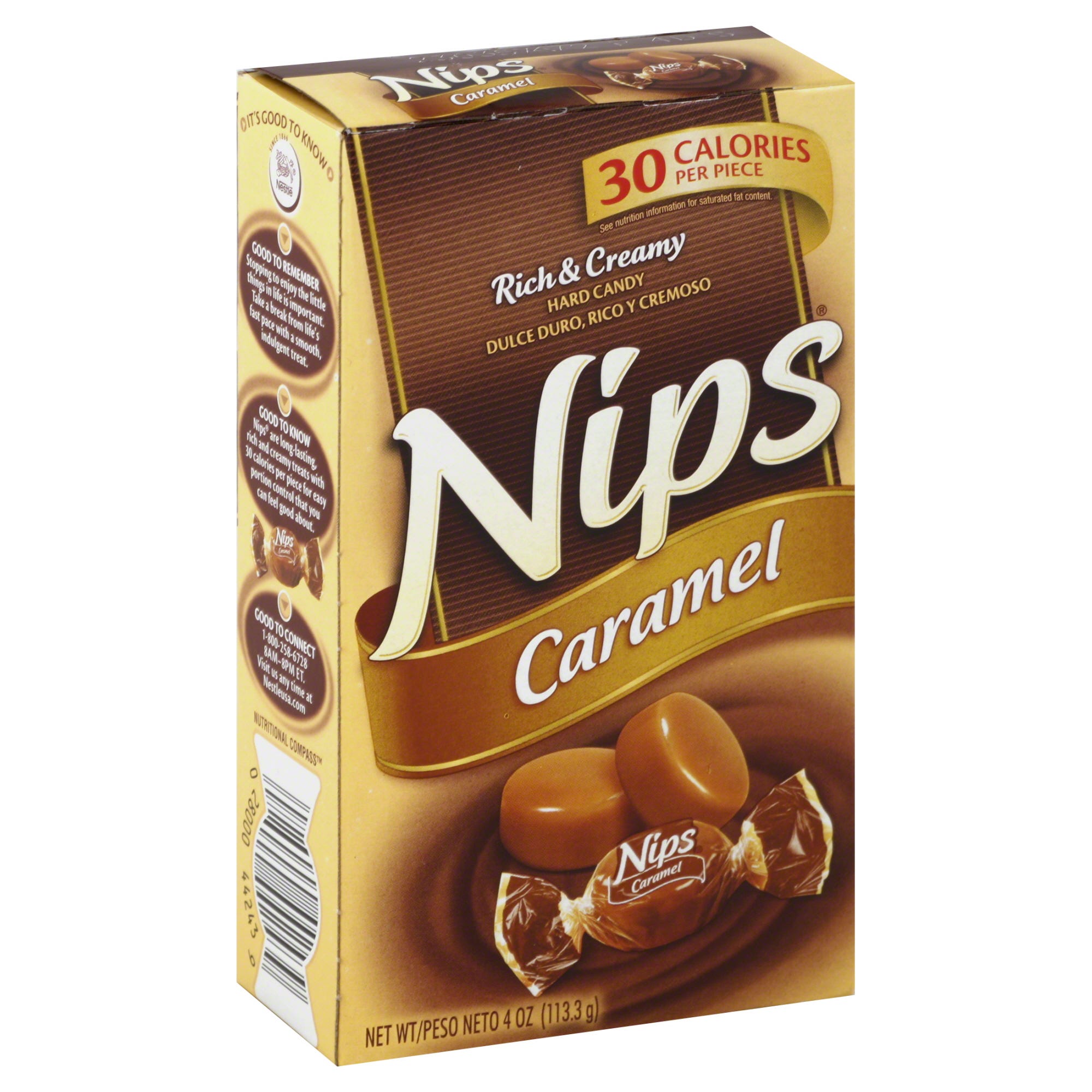 Nips Hard Candy Caramel 4 Oz 113 3 G Rite Aid
