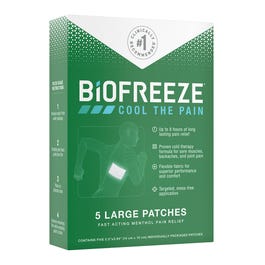 Biofreeze Patches 5 Ct Rite Aid