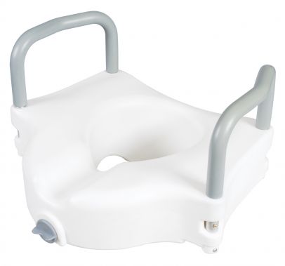 Carex Raised Toilet Seat With Arms Rite Aid