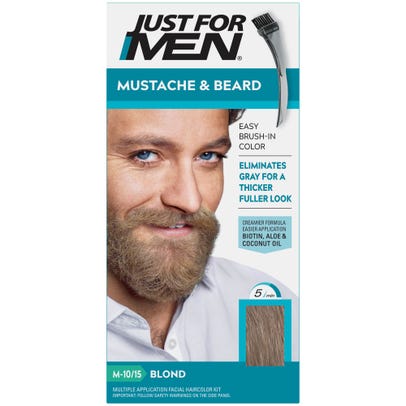 Just For Men Beard Brush-In Color Gel, Dark Blond/Light Brown | Rite Aid