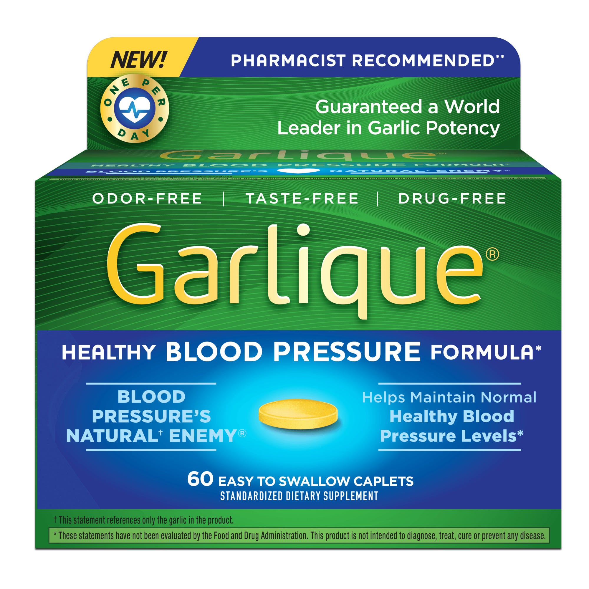 Garlique Blood Pressure Formula 60 Ct