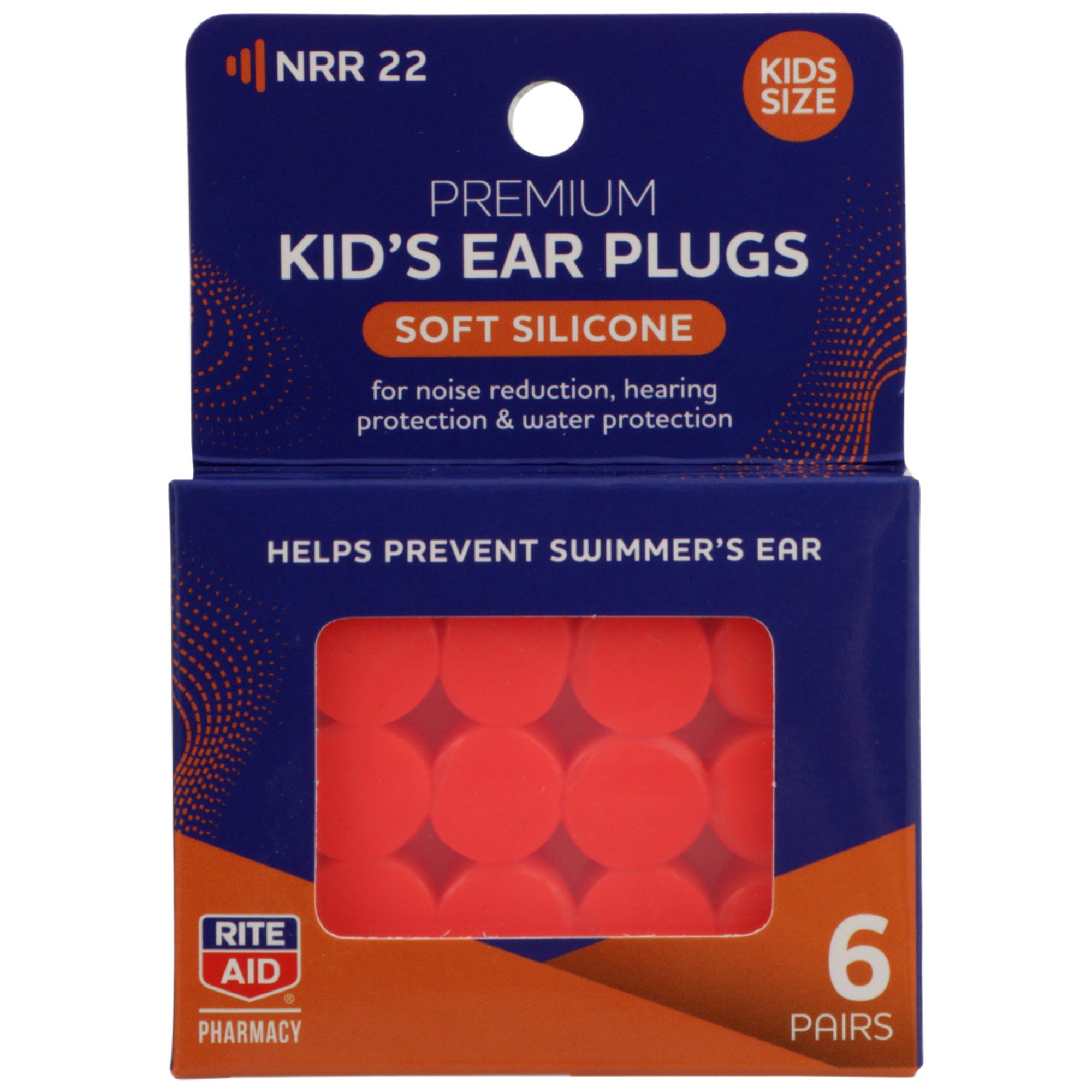 2 Pack BioEars Soft Silicone Ear Plugs For Children with ActivAloe 3 Pairs 