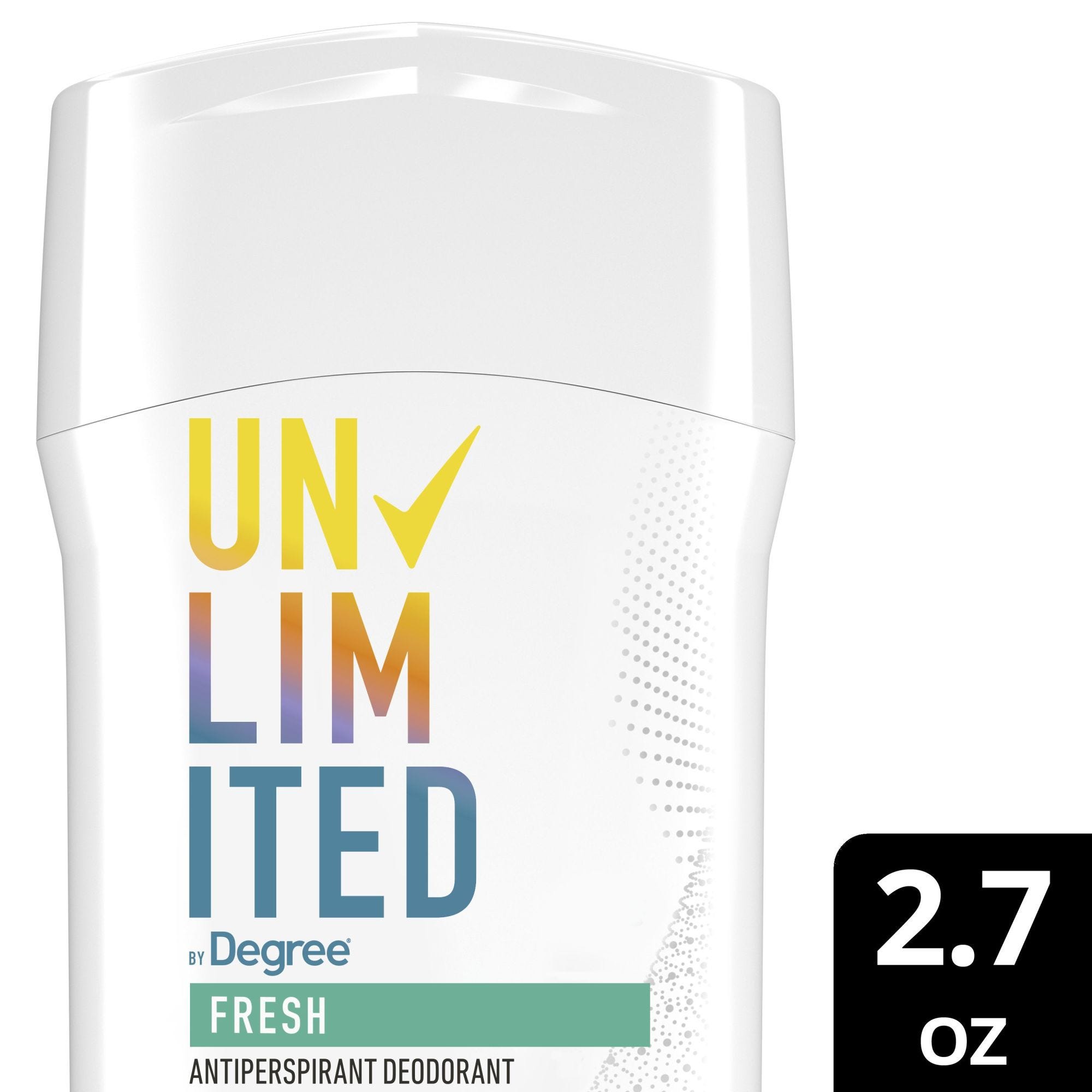 Degree Unlimited Fresh - 2.7 oz