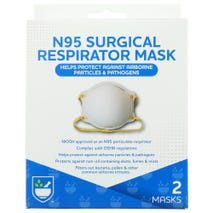 Rite Aid Pharmacy N95 Surgical Respirator Mask - 2 ct