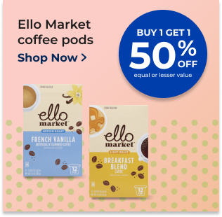 Ello Market  coffee pods Shop Now