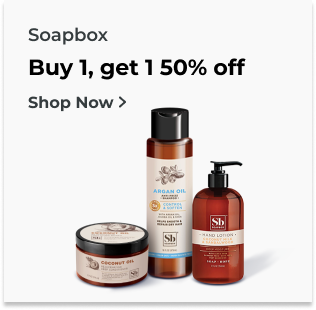 Soapbox .Buy 1, get 1 50% off. Shop Now