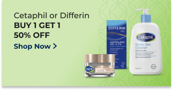 Cetaphil or  Differin Shop Now