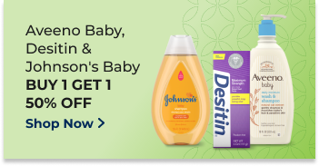 Aveeno Baby,  Desitin &  Johnson's  Baby Shop Now