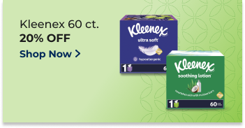 Kleenex 60 ct. Shop Now