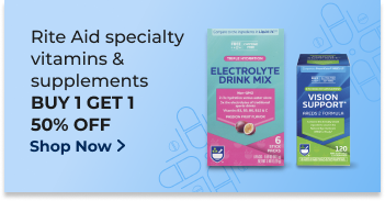 Rite Aid specialty vitamins &  supplements Shop Now