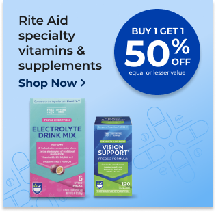 Rite Aid specialty vitamins &  supplements Shop Now