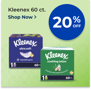 Kleenex 60 ct. Shop Now